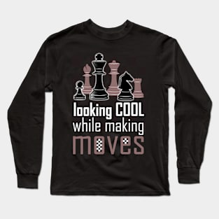 Looking cool while making moves Long Sleeve T-Shirt